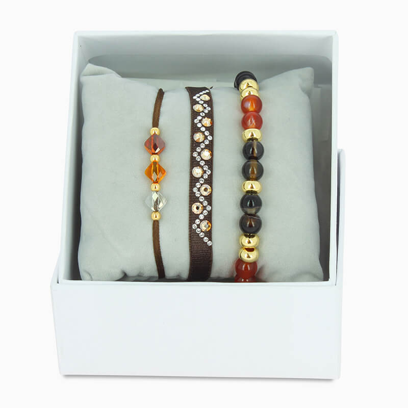 Strass box Triangle strassé