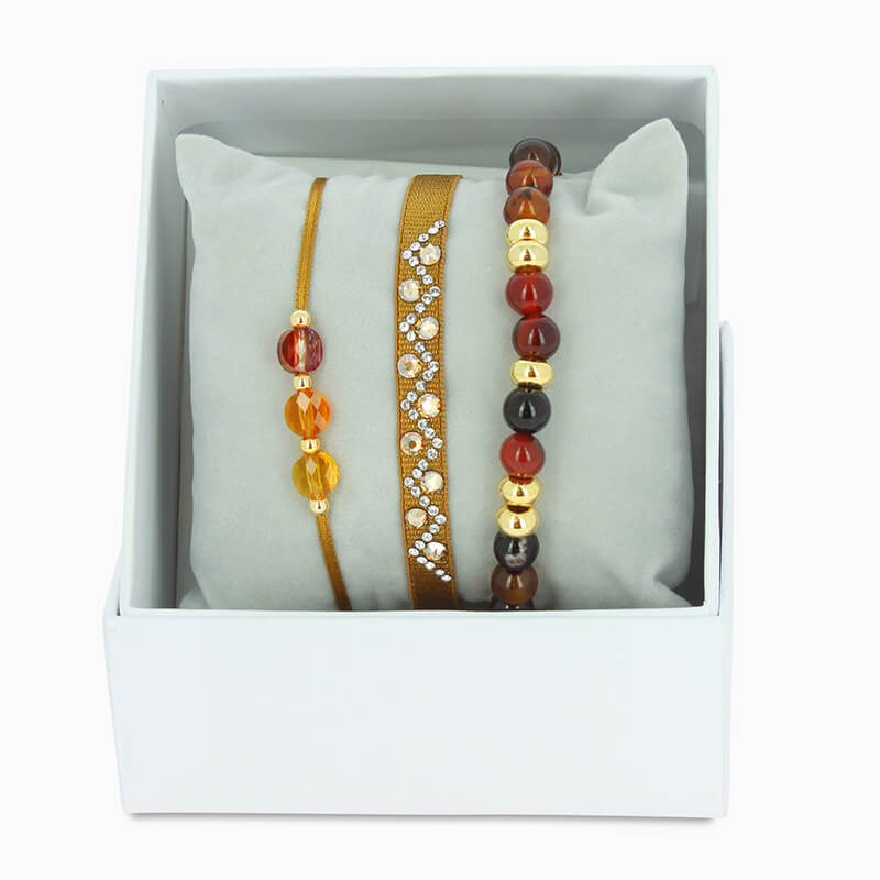 Strass box Triangle strassé